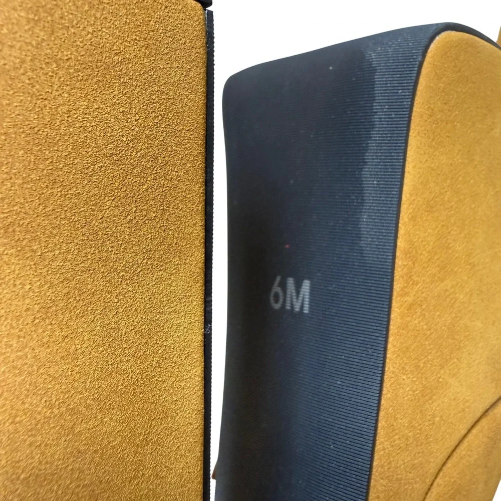 Current Mood Devour Suede Platform Heels Caramel Brown Size 6 Dolls Kill NEW